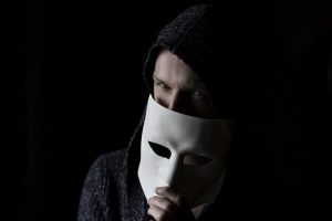 mask hide human being